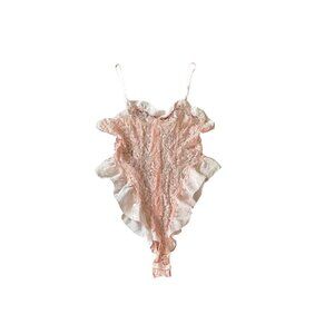 Victoria’s Secret Gold Label Teddy/Bodysuit Pink Size M